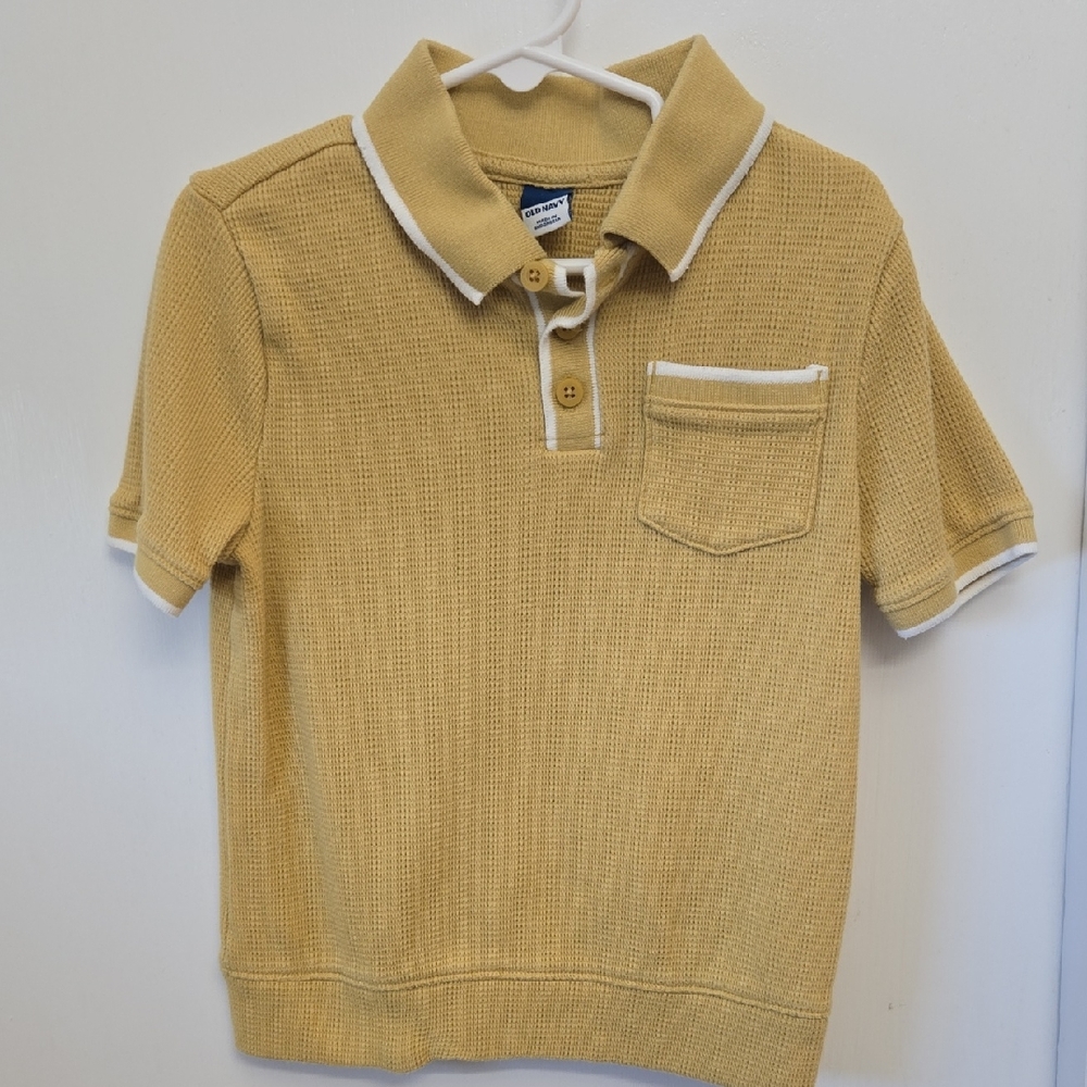 Old Navy Kids Yellow Polo Shirt